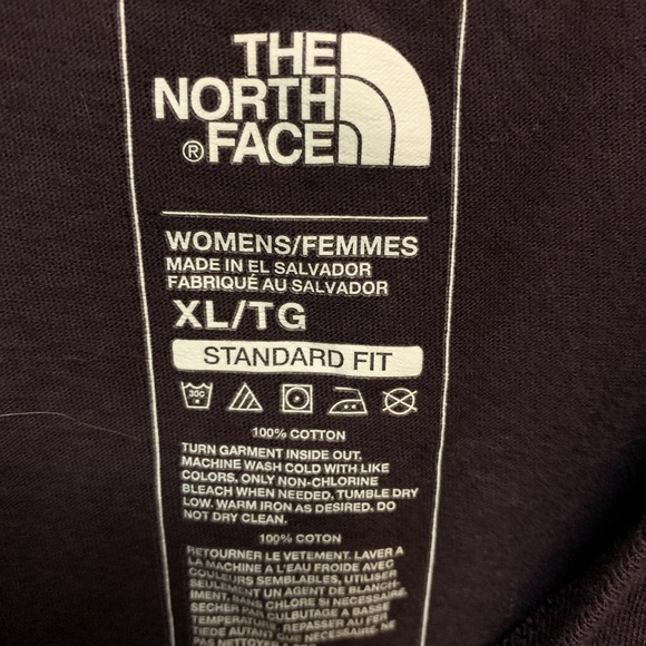 THE NORTH FACE Women's Dark Purple Tee - Picture 4 of 5